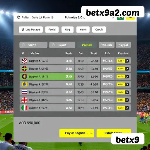 Configurações úteis dentro do app betx9